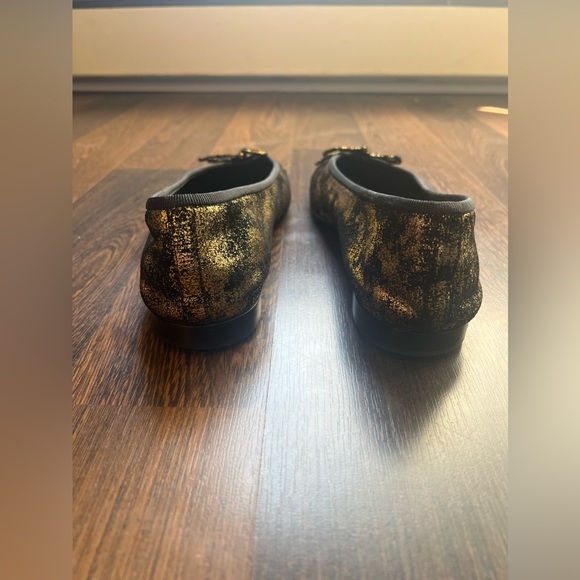 CHANEL METALLIC BALLET FLATS BALLERINA FLATS SIZE 42 - Picture 7 of 10